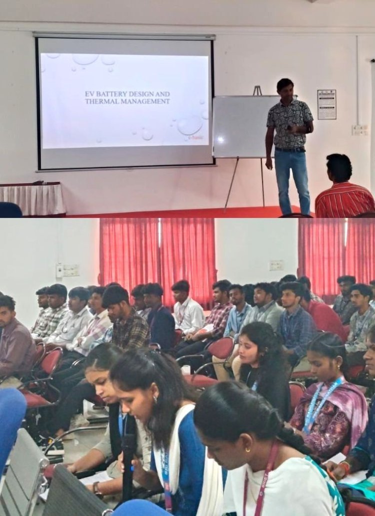 A one day seminar on EVs at SRIET