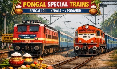 Pongal Festival Rush: Special Trains to Kerala via Podanur Announced  Coimbatore | January 11