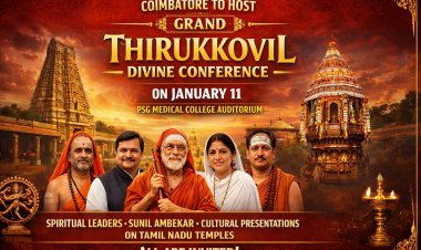 Coimbatore to Host Grand Divine Conference on Temples