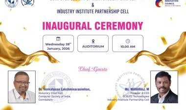 Inaguration Ceremony - Computer Society of India Student Chapter