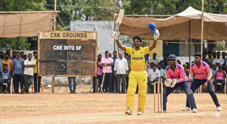 Commanding HARI NISHAANTH powers COIMBATORE TO SEMI FINALS