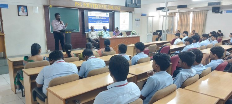 Seminar on AR & VR organised by IE(I) at PSG Polytechnic