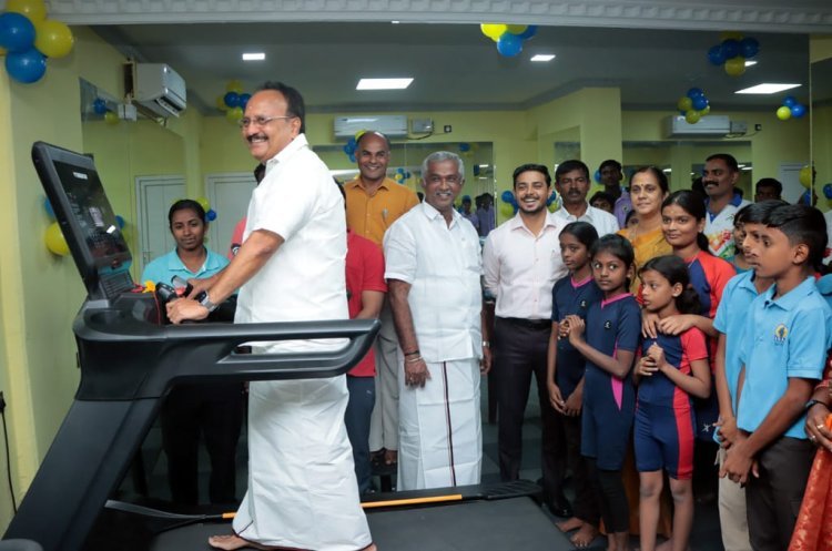 ₹50 Lakh Modern Gym Inaugurated in Coimbatore