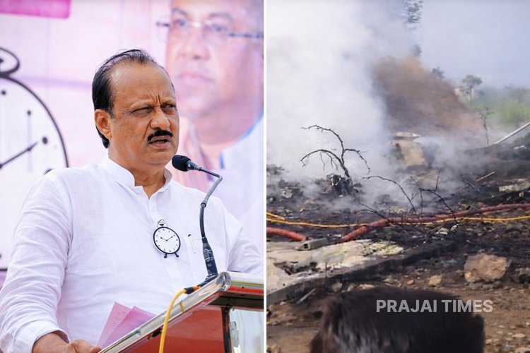 Reports Claim Ajit Pawar Killed in Plane Crash in Maharashtra