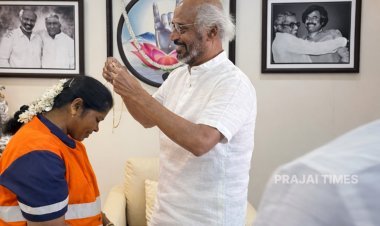 Superstar Rajinikanth Honours Sanitation Worker Padma for Her Honesty