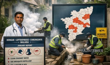 1,500 Dengue Cases and 206 Leptospirosis Cases Reported in Tamil Nadu in January: Health Department