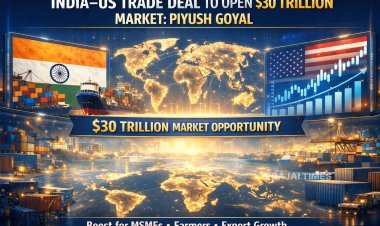 $30 Trillion Market Opportunity for Indians Through India–US Trade Deal