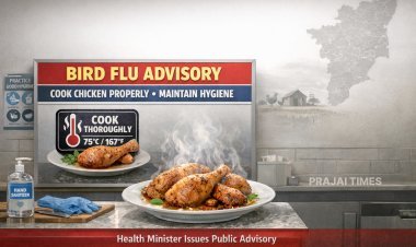 Bird Flu Alert: Health Minister Urges Public to Eat Well-Cooked Chicken