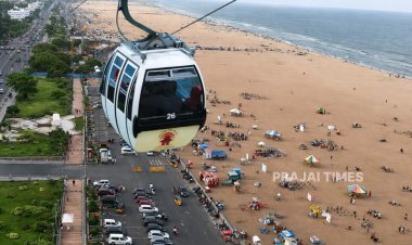 Rope Car Service Planned at Marina Beach in Chennai