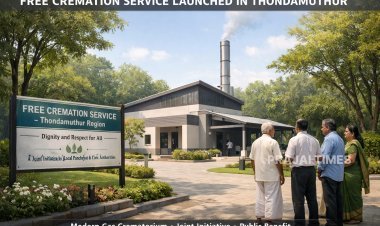 Free Cremation Service Launched at Modern Gas Crematorium in Coimbatore