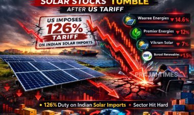US Imposes 126% Tariff on Indian Solar Imports; Solar Stocks Slide