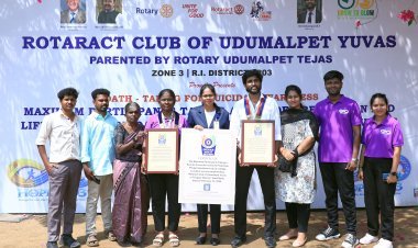 Udumalpet sets a National Record to raise awareness on Mental Health