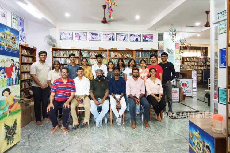 CHOOSE AND READ and ROTARACT COIMBATORE COSMOS conduct BOOK HUNT