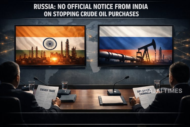 Russia Says No Official Word from India on Halting Crude Oil Purchases