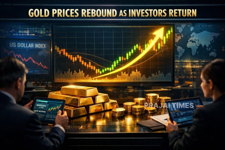 After Heavy Fall, Gold Shows Strong Comeback in Global Markets