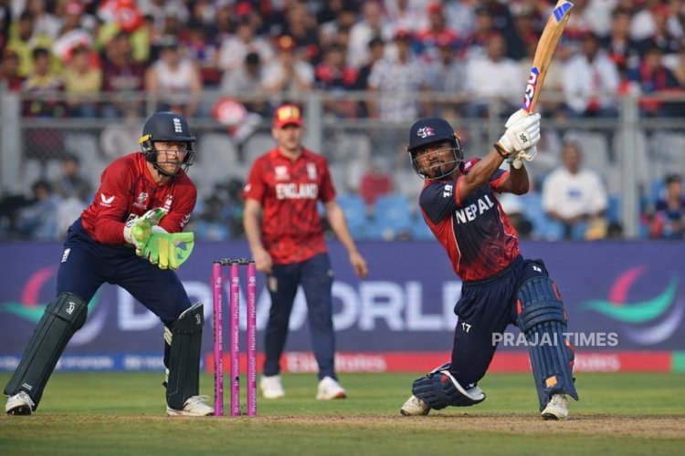 T20 World Cup: Nepal Fall Short by 4 Runs Against England