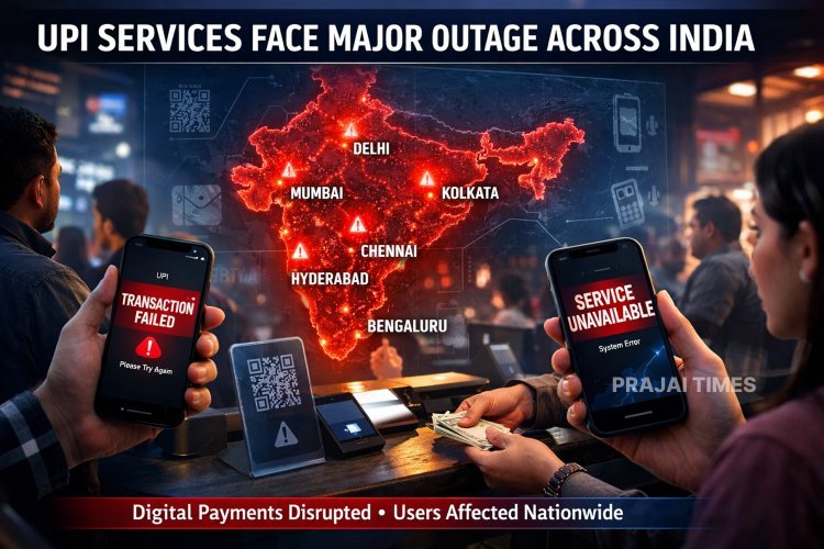 UPI Services Disrupted Suddenly, Users Face Payment Issues