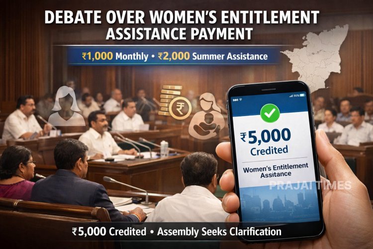 Women’s Entitlement Scheme Sparks Debate in Tamil Nadu Assembly