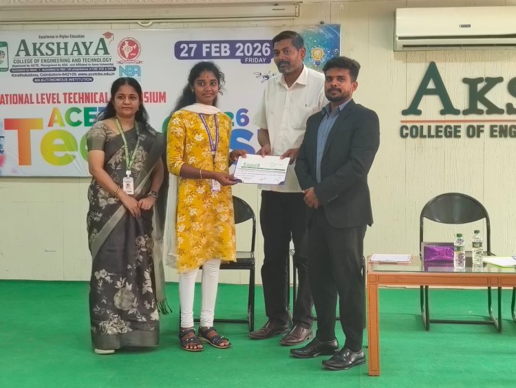 TECHFEST 2026 at ACET ensures platform for innovation and competition