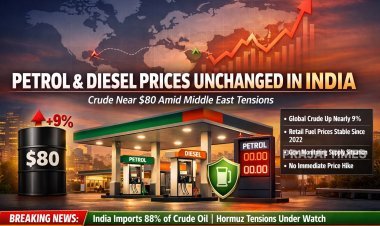 Crude Oil Prices Surge Globally, But No Immediate Hike in Petrol and Diesel Prices in India