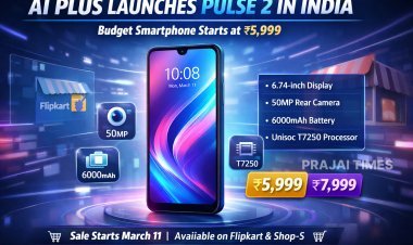 AI Plus Launches Pulse 2 Smartphone in India Starting at ₹5,999