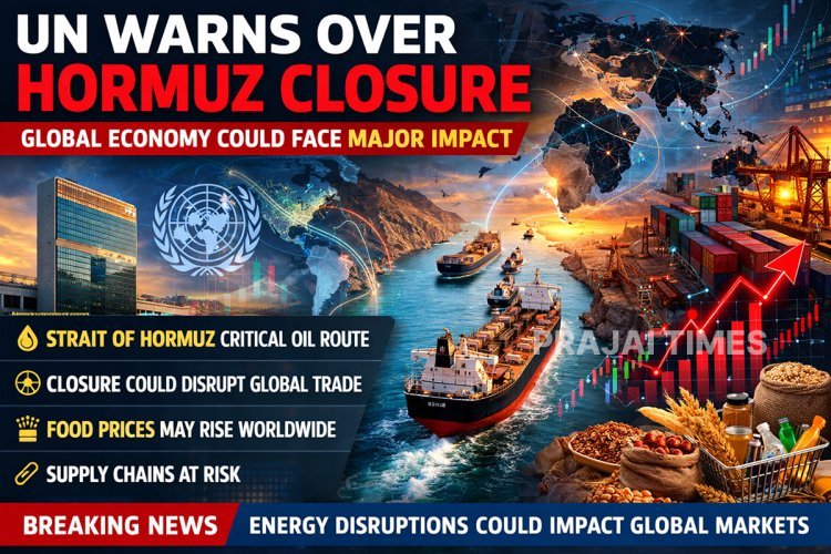 Closure of Strait of Hormuz Could Trigger Rise in Food Prices, Warns UN