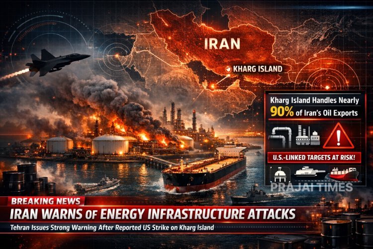 Iran Warns of Retaliation Against US-Linked Energy Infrastructure After Kharg Island Strike