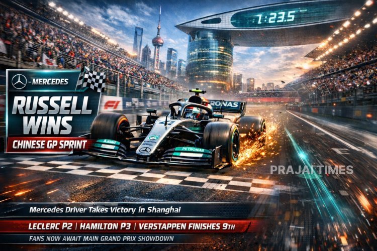 George Russell Wins F1 Sprint Race at Chinese Grand Prix 2026