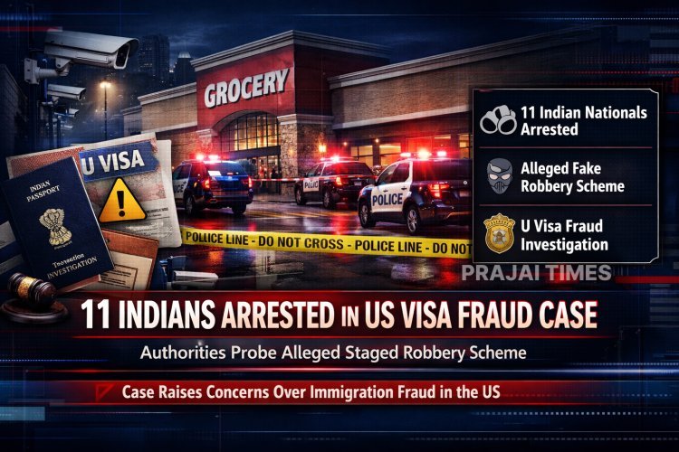 11 Indians Arrested in US for Alleged Visa Fraud Scheme to Obtain U Visa