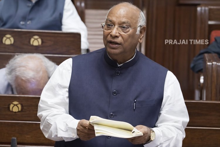 Mallikarjun Kharge Raises LPG Cylinder Shortage Issue in Rajya Sabha