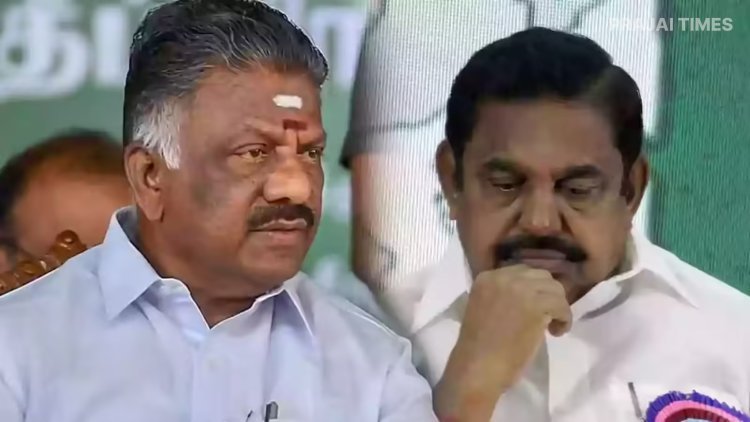 OPS Alleges EPS Tried to Forge Alliance with Vijay; AIADMK Denies Claim