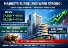 Stock Market Rebounds Strongly: Sensex Jumps 918 Points, Nifty Crosses 24,000 Mark