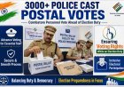 Over 3,000 Police Personnel in Coimbatore Cast Votes via Postal Ballots Ahead of Elections