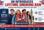 UK Passes Law Banning Cigarette Sales for People Born After 2008