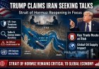 Donald Trump Claims Iran Requested Opening of Strait of Hormuz Amid Ongoing Tensions