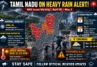 Heavy Rain Alert in Tamil Nadu Till May 2; Fishermen Warned of Strong Winds in Bay of Bengal