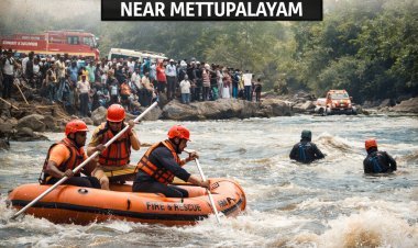 Tragedy in Bhavani River: One Student Dead, Another Missing Near Mettupalayam