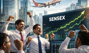Sensex Surges 800 Points; Air India Leadership Change Signals Industry Shift