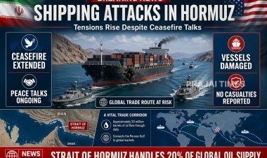 Iran Attacks Ships in Strait of Hormuz Despite US Ceasefire Extension Announcement