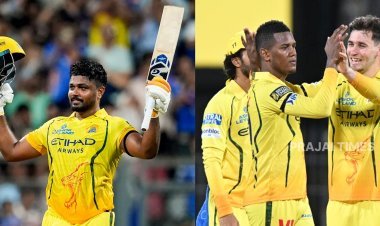 Chennai Super Kings Thrash Mumbai Indians by 103 Runs as Sanju Samson Smashes Century