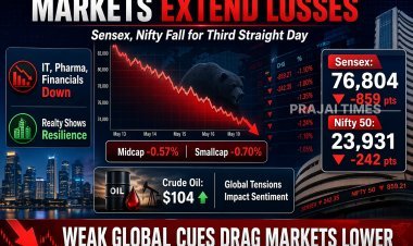 Indian Stock Markets Fall for Third Straight Day Amid Rising Oil Prices