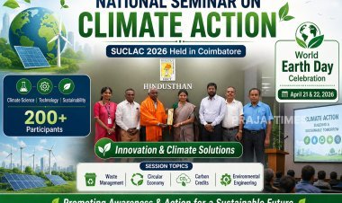 National Seminar on Sustainable Climate Action Organized in Coimbatore for World Earth Day 2026