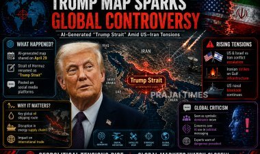 Trump Renames Strait of Hormuz in AI Map, Sparks Global Criticism