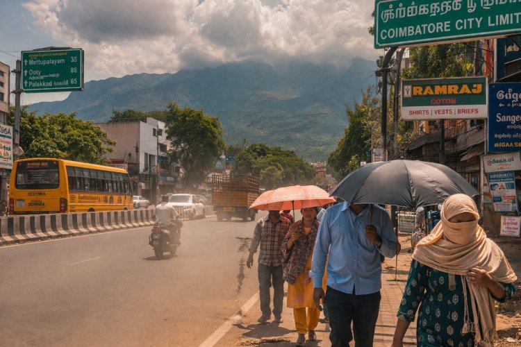 Heatwave Intensifies in Tamil Nadu; Rain Chances Likely Near Coimbatore Hills