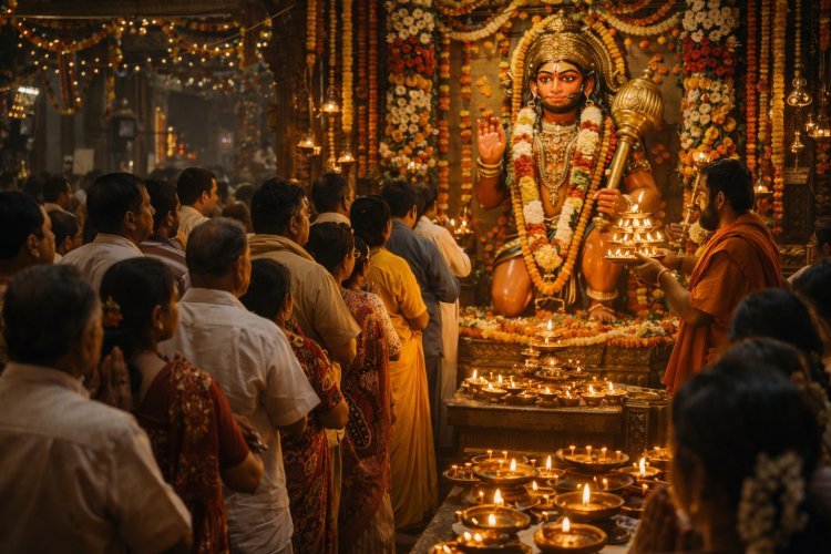 Hanuman Jayanti 2026 Celebrated Across India with Devotion, Prayers, and Fasting