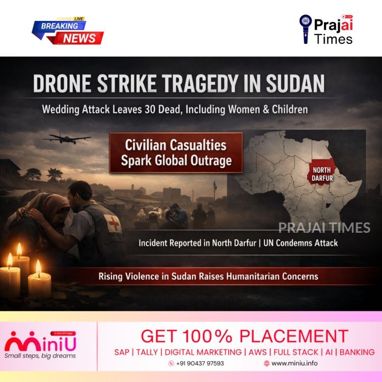Drone Strike at Wedding in Sudan’s North Darfur Kills 30, Mostly Women and Children