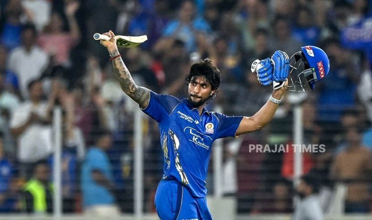 Mumbai Indians Crush Gujarat Titans by 99 Runs as Tilak Varma Smashes Century