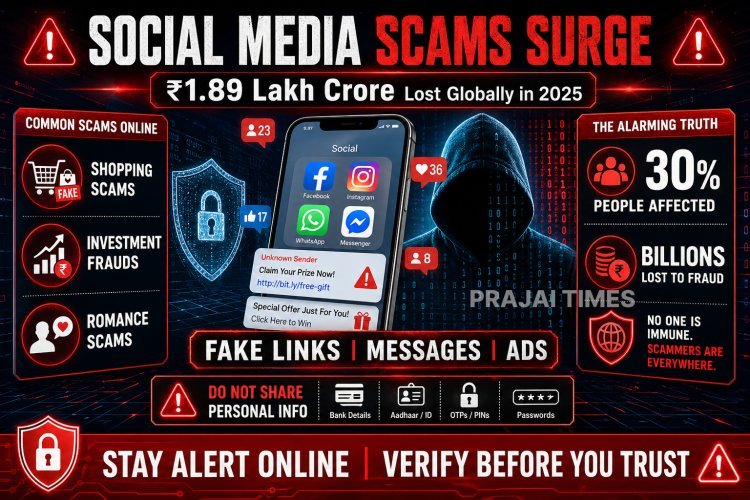 ₹1.89 Lakh Crore Lost to Social Media Scams in 2025, Says Federal Trade Commission