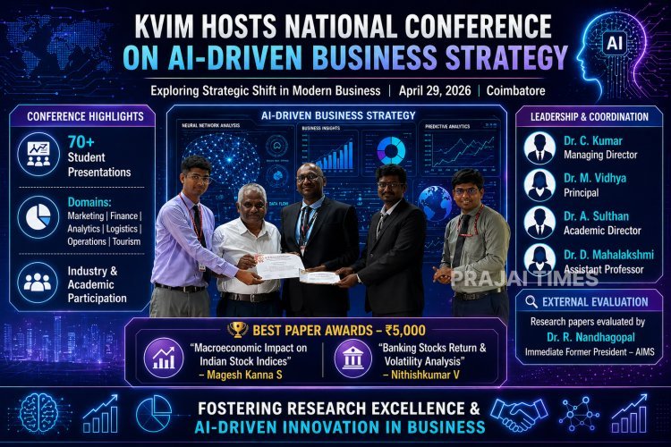 National Conference on AI-Driven Business Strategies Organized at KVIM Coimbatore