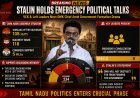 MK Stalin Holds Emergency Meeting With VCK and Left Party Leaders Amid Tamil Nadu Government Formation Talks